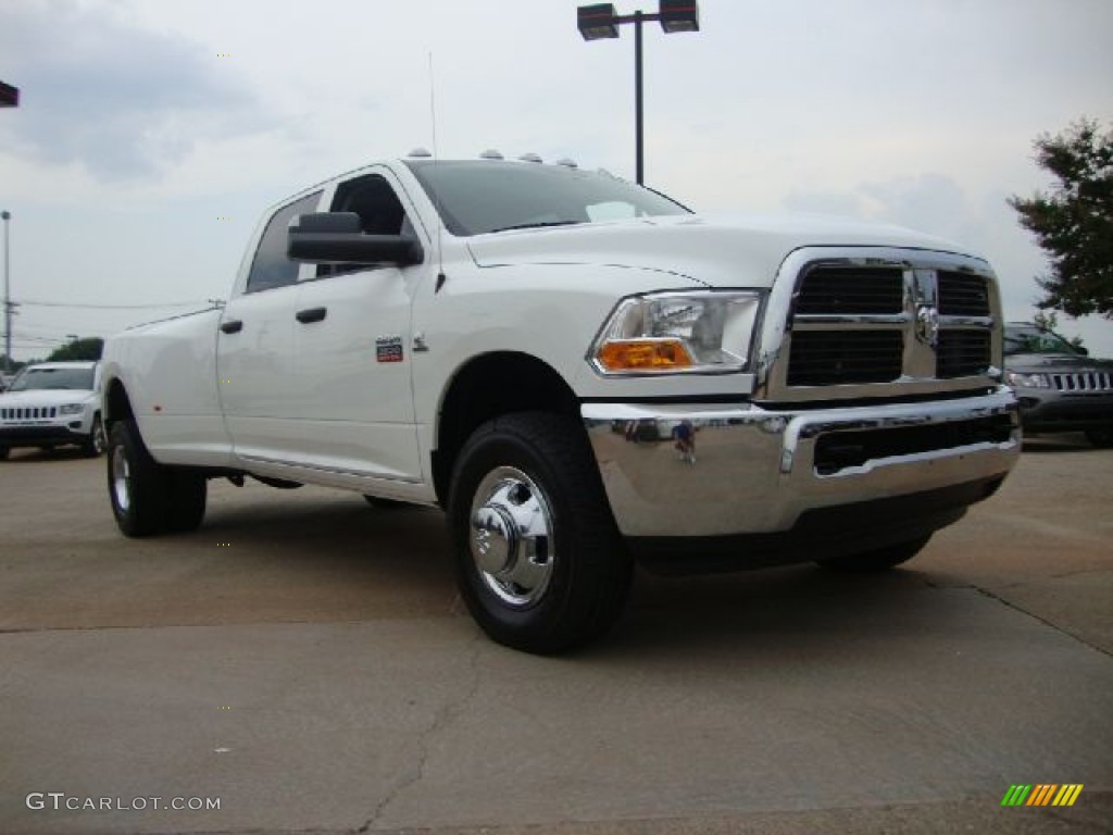 2012 Ram 3500 HD ST Crew Cab 4x4 Dually - Bright White / Dark Slate/Medium Graystone photo #7