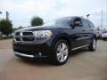 Brilliant Black Crystal Pearl 2012 Dodge Durango Crew Exterior