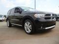 2012 Brilliant Black Crystal Pearl Dodge Durango Crew  photo #7