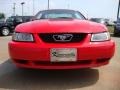 2000 Performance Red Ford Mustang V6 Coupe  photo #8