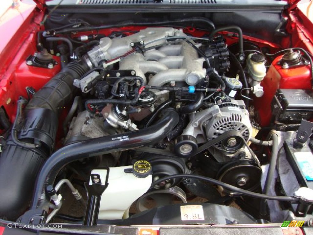 2000 Mustang V6 Coupe - Performance Red / Medium Parchment photo #31