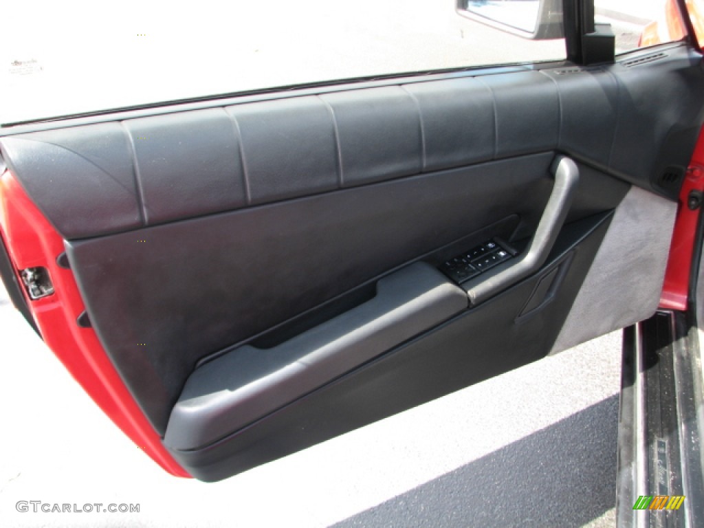 1989 Cadillac Allante Convertible Black Door Panel Photo #53235360