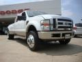 Oxford White - F450 Super Duty King Ranch Crew Cab 4x4 Dually Photo No. 1