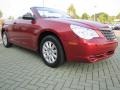2008 Inferno Red Crystal Pearl Chrysler Sebring LX Convertible  photo #7