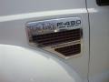 Oxford White - F450 Super Duty King Ranch Crew Cab 4x4 Dually Photo No. 37