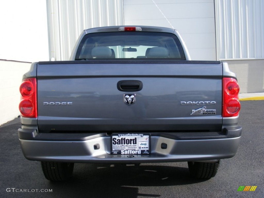 2010 Dakota Big Horn Crew Cab 4x4 - Mineral Gray Metallic / Dark Slate Gray/Medium Slate Gray photo #9