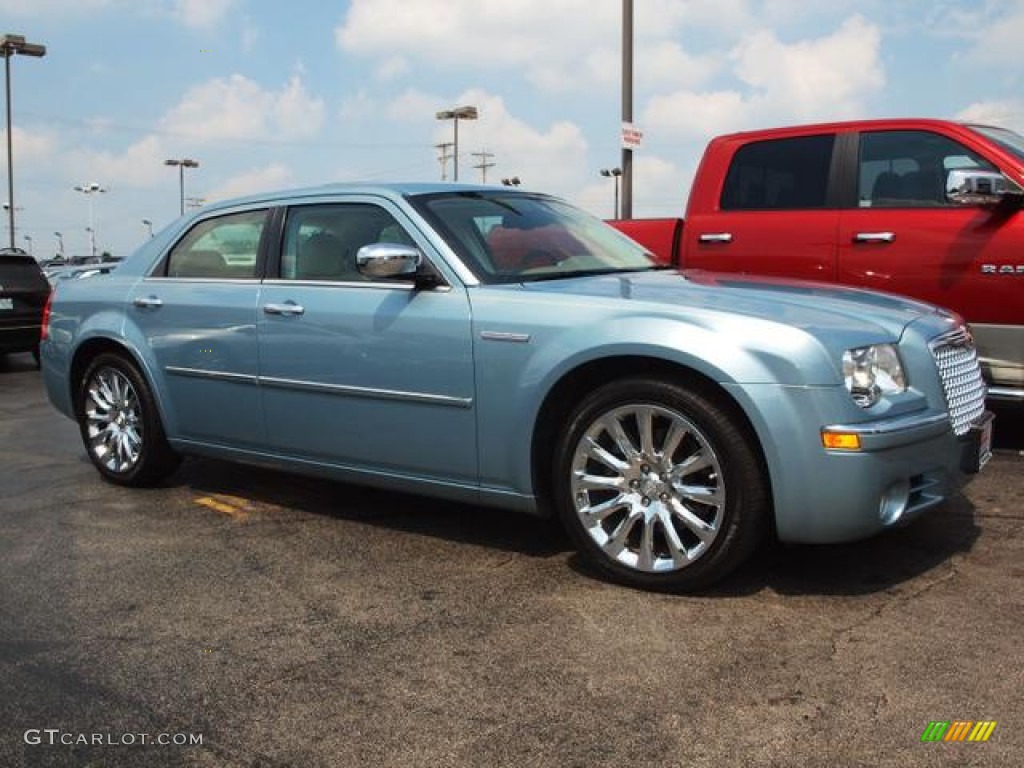 Clearwater Blue Pearl 2009 Chrysler 300 C HEMI Exterior Photo #53236569