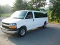 Summit White - Express LT 3500 Extended Passenger Van Photo No. 1