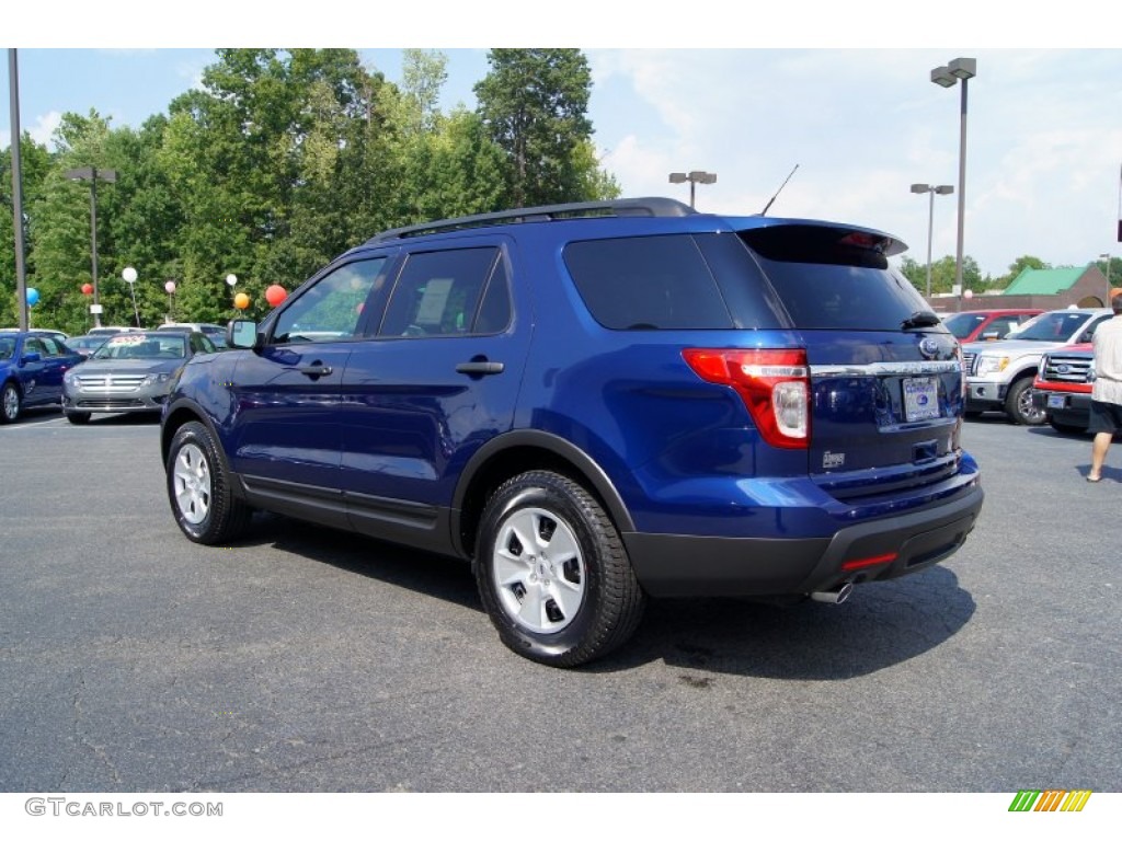 Dark Pearl Blue Metallic 2012 Ford Explorer FWD Exterior Photo #53238624