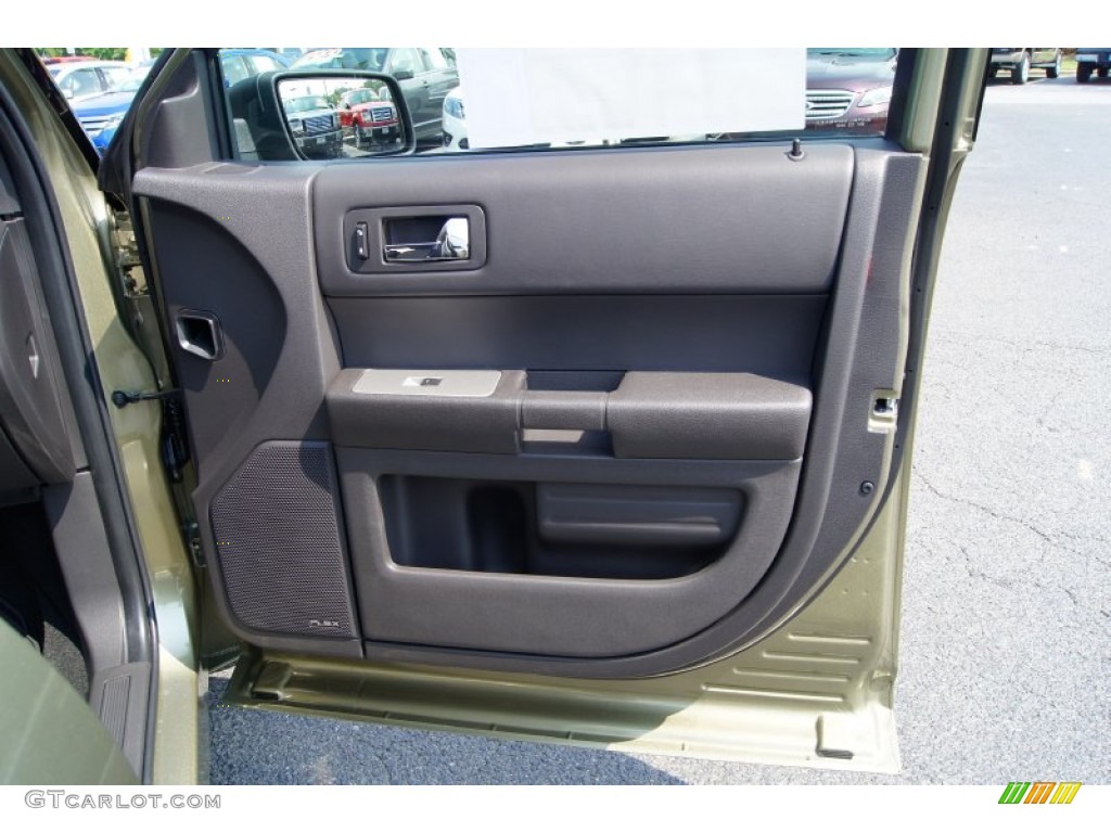 2012 Ford Flex SE Charcoal Black Door Panel Photo #53238747
