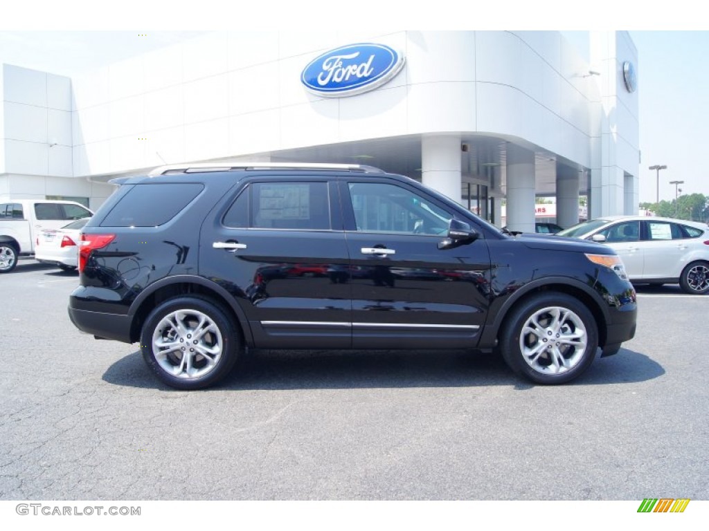 Black 2012 Ford Explorer Limited EcoBoost Exterior Photo #53239056