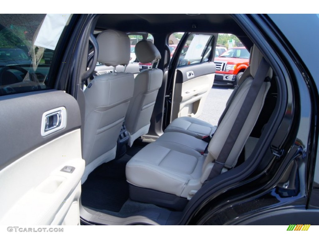 Medium Light Stone Interior 2012 Ford Explorer Limited EcoBoost Photo #53239159
