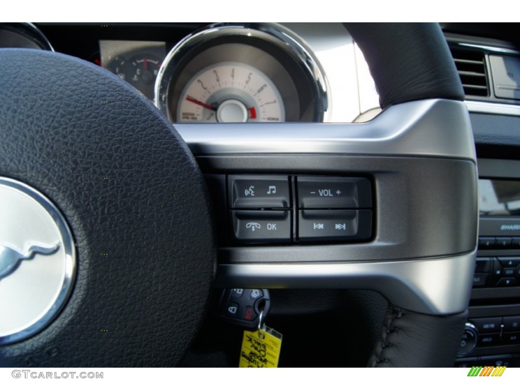 2012 Ford Mustang GT Premium Coupe Controls Photo #53239977