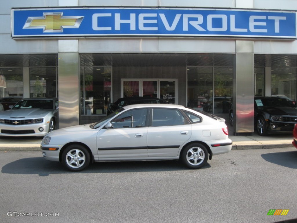 2006 Elantra GT Hatchback - Sterling Silver / Gray photo #1