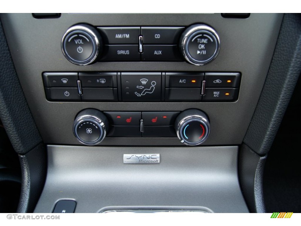 2012 Ford Mustang GT Premium Coupe Controls Photo #53240037