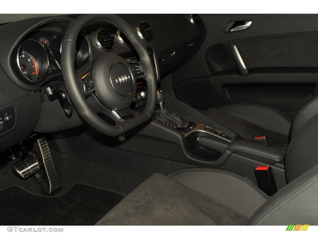 Black Interior 2012 Audi TT 2.0T quattro Roadster Photo #53240940