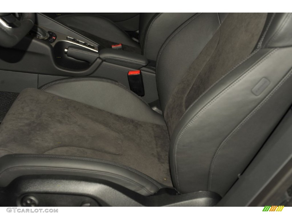 Black Interior 2012 Audi TT 2.0T quattro Roadster Photo #53240952