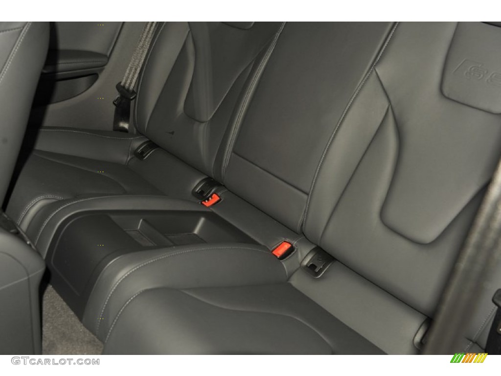 Black Interior 2012 Audi S5 4.2 FSI quattro Coupe Photo #53241378