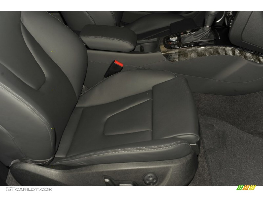 Black Interior 2012 Audi S5 4.2 FSI quattro Coupe Photo #53241453
