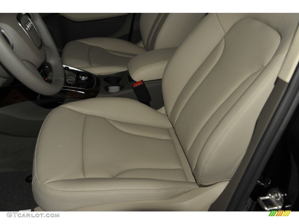 Cardamom Beige Interior 2012 Audi Q5 3.2 FSI quattro Photo #53242005