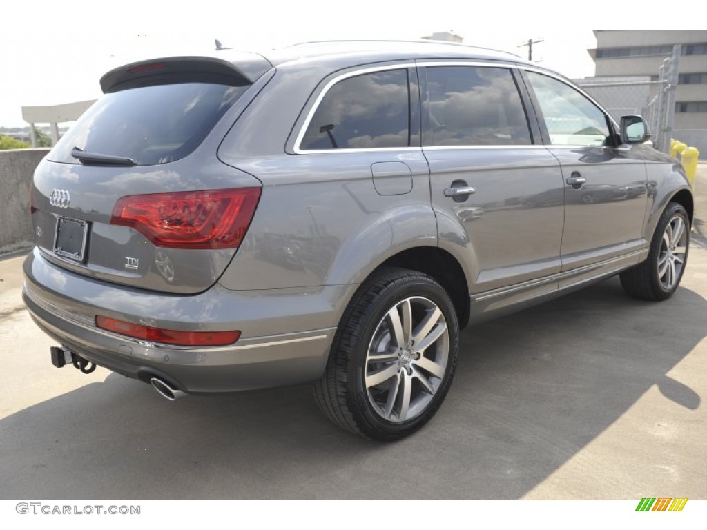 Graphite Gray Metallic 2012 Audi Q7 3.0 TDI quattro Exterior Photo #53242254