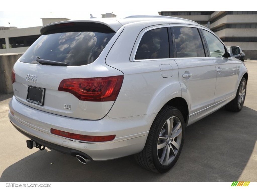 Ice Silver Metallic 2012 Audi Q7 3.0 TDI quattro Exterior Photo #53242563