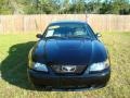 2003 Black Ford Mustang V6 Coupe  photo #2