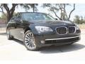 2012 Black Sapphire Metallic BMW 7 Series 740Li Sedan  photo #1