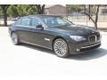 Black Sapphire Metallic 2012 BMW 7 Series 740Li Sedan Exterior