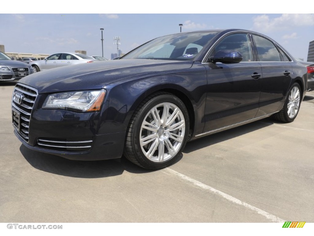Night Blue Pearl Effect 2012 Audi A8 4.2 quattro Exterior Photo #53242857