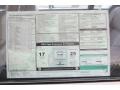 2012 BMW 7 Series 740Li Sedan Window Sticker
