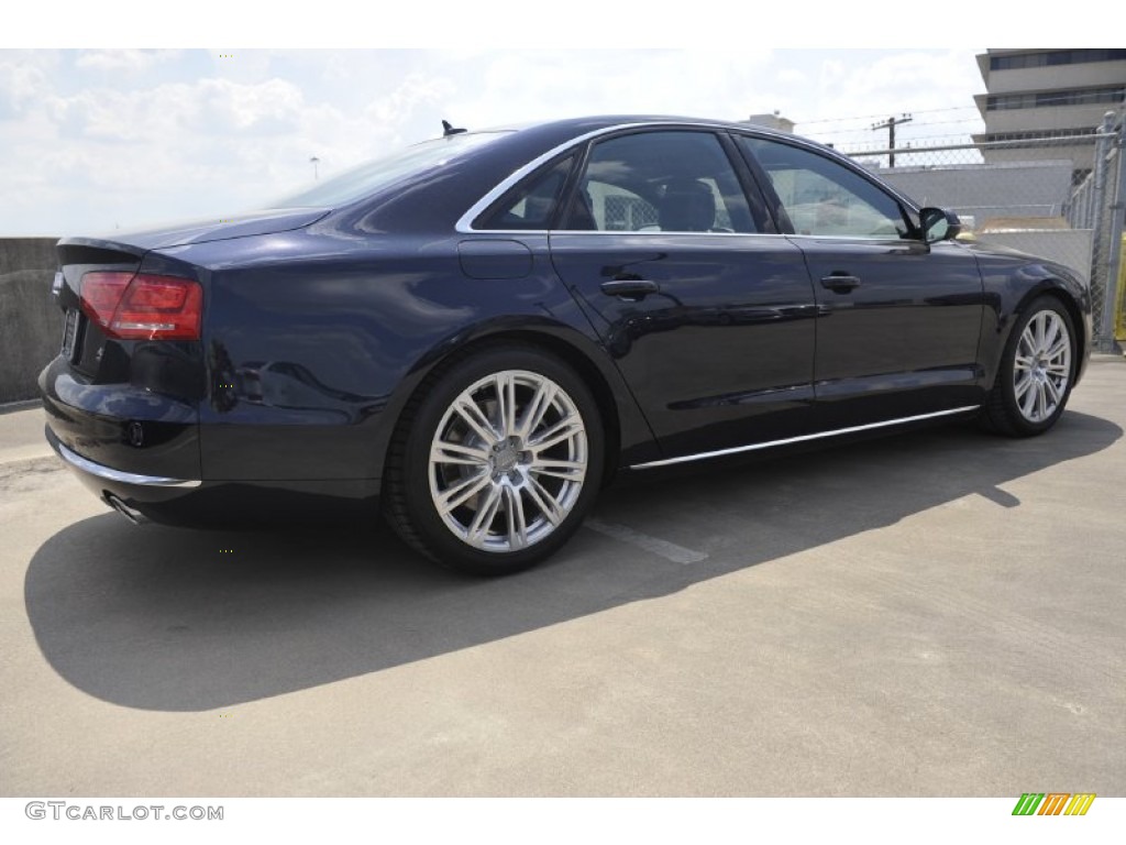 Night Blue Pearl Effect 2012 Audi A8 4.2 quattro Exterior Photo #53242872