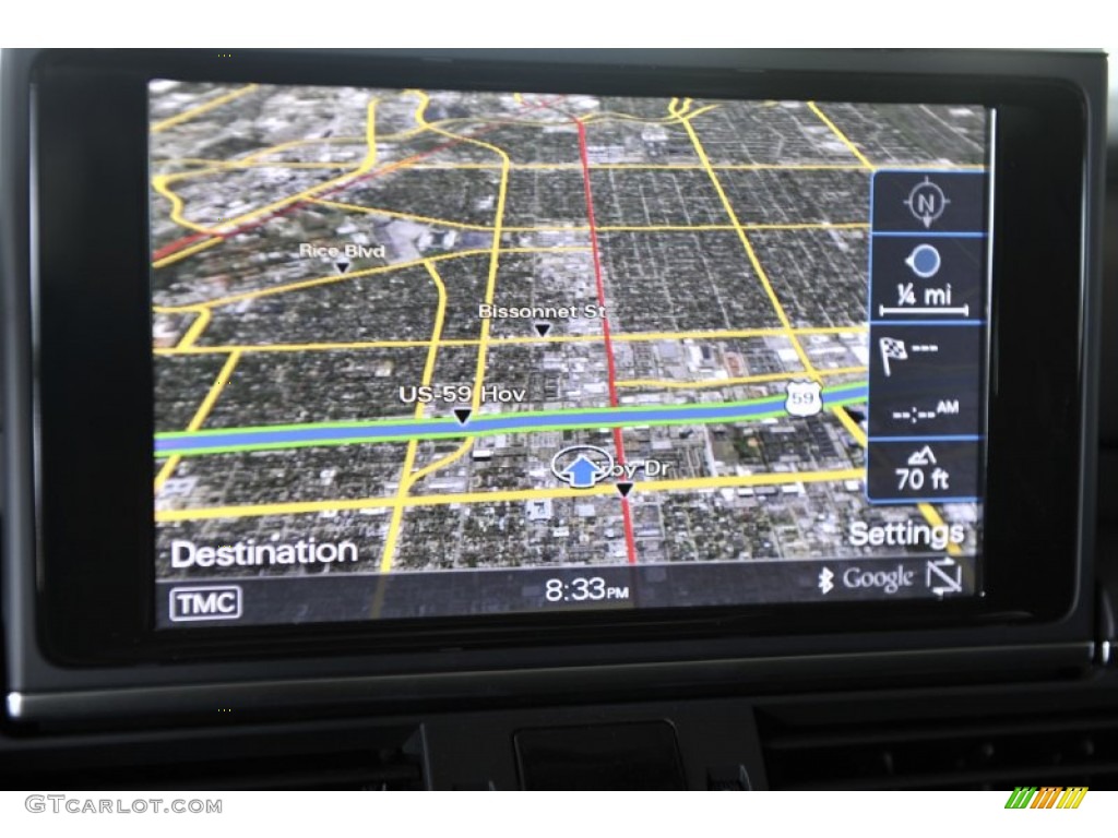 2012 Audi A6 3.0T quattro Sedan Navigation Photo #53243295