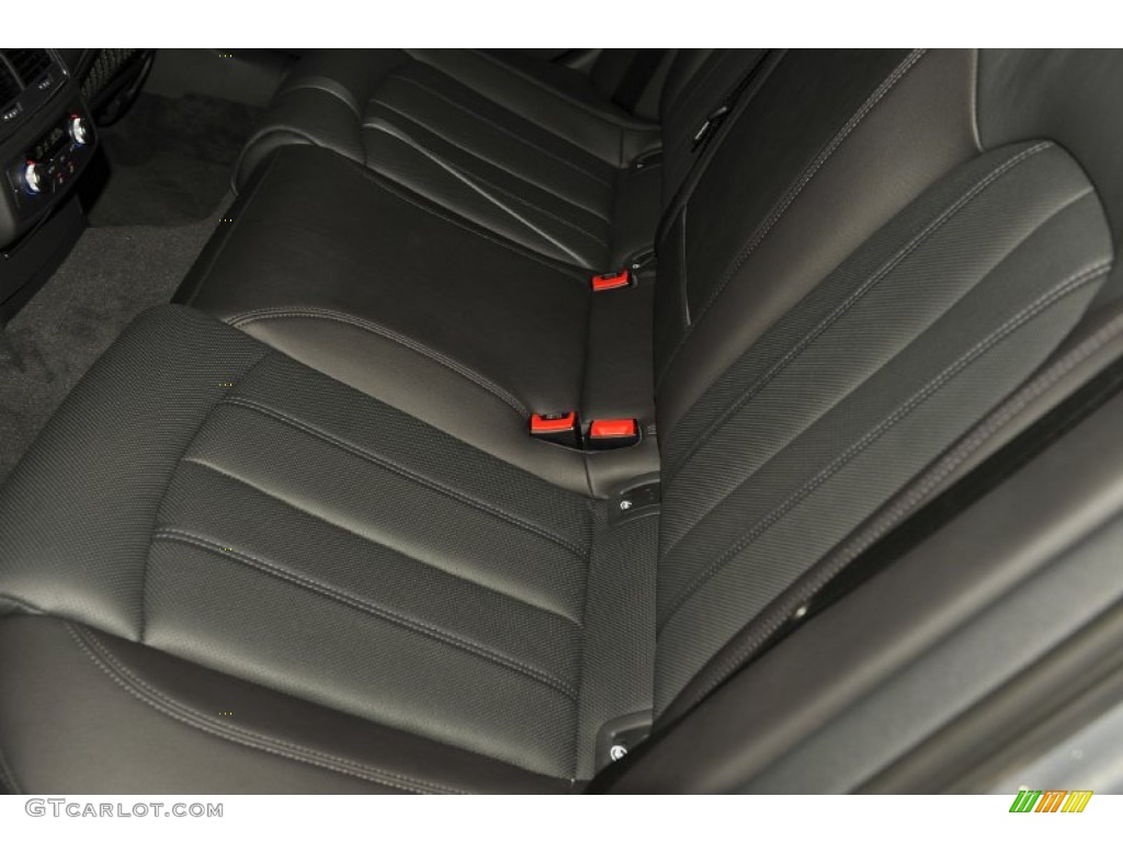 Black Interior 2012 Audi A6 3.0T quattro Sedan Photo #53243364