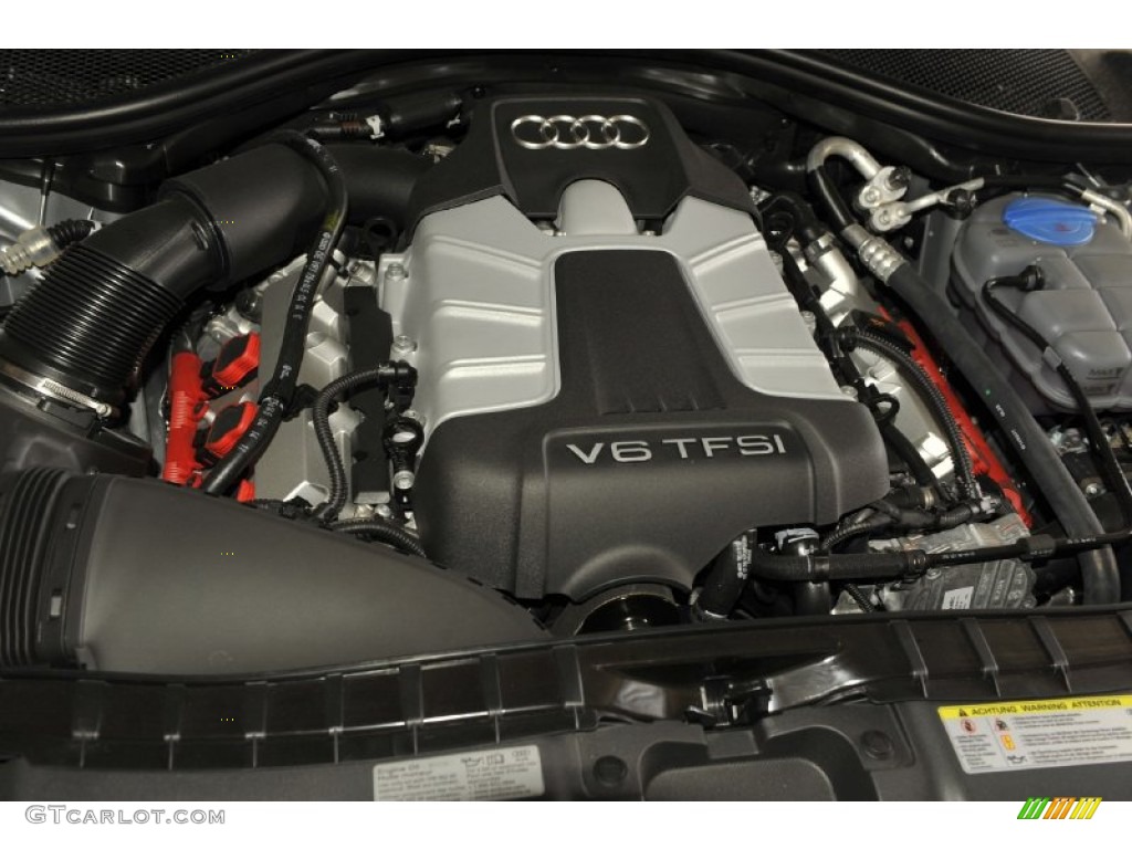 2012 Audi A6 3.0T quattro Sedan 3.0 Liter FSI Supercharged DOHC 24-Valve VVT V6 Engine Photo #53243421