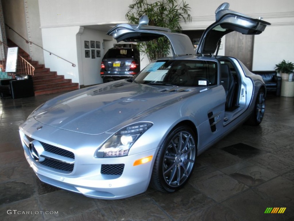 Iridium Silver Metallic 2012 Mercedes-Benz SLS AMG Exterior Photo #53244631