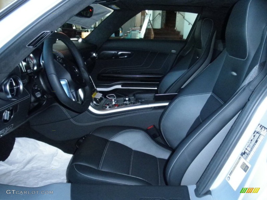 2012 SLS AMG - Iridium Silver Metallic / designo Black photo #8