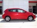 2010 Red Hot Metallic Pontiac Vibe 1.8L  photo #2