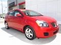 2010 Red Hot Metallic Pontiac Vibe 1.8L  photo #3