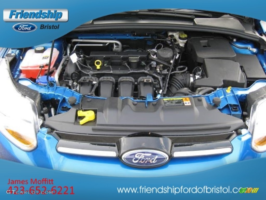 2012 Focus SE Sport Sedan - Blue Candy Metallic / Two-Tone Sport photo #10