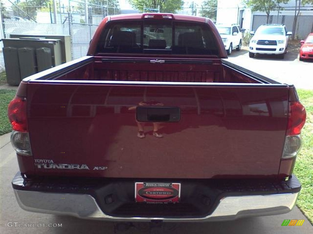 2007 Tundra SR5 TRD Double Cab - Salsa Red Pearl / Black photo #4