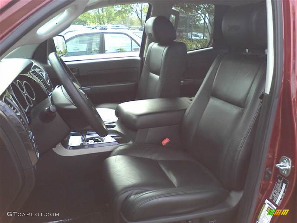 2007 Tundra SR5 TRD Double Cab - Salsa Red Pearl / Black photo #6