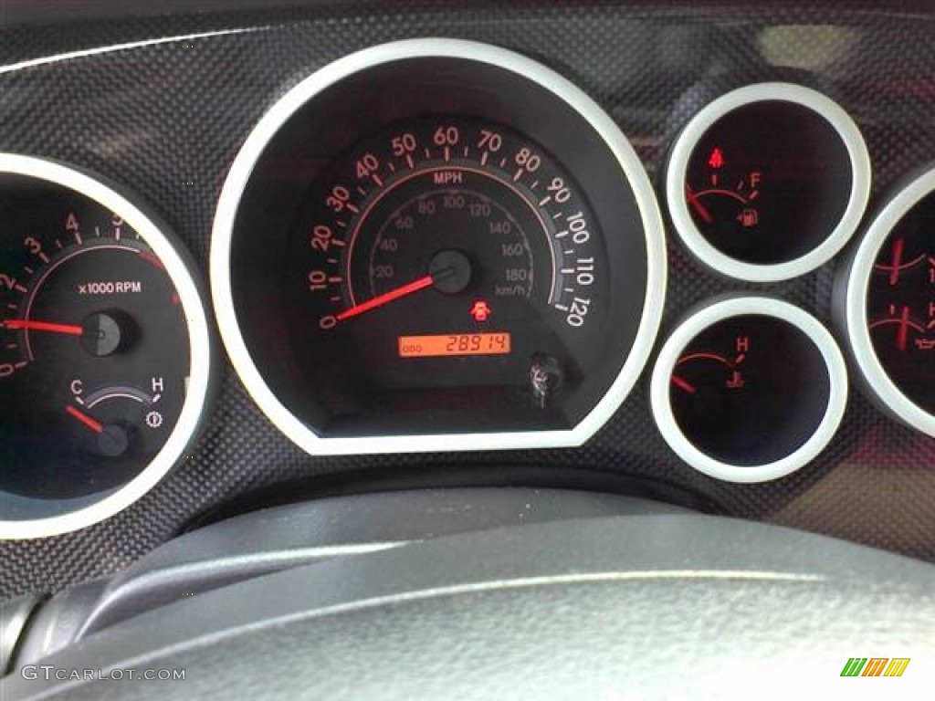 2007 Tundra SR5 TRD Double Cab - Salsa Red Pearl / Black photo #9