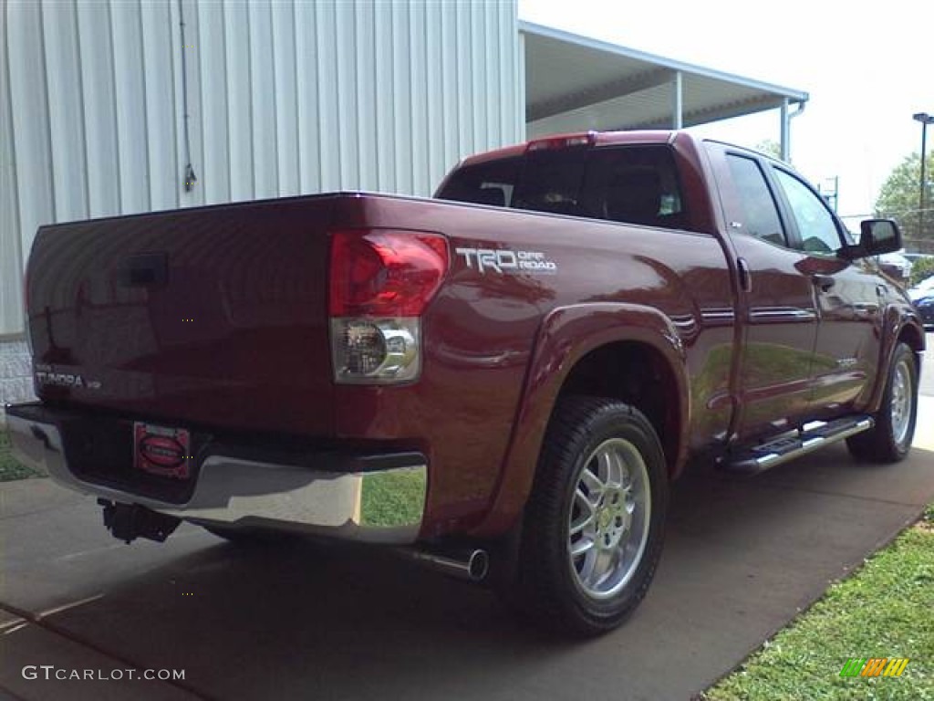 2007 Tundra SR5 TRD Double Cab - Salsa Red Pearl / Black photo #16