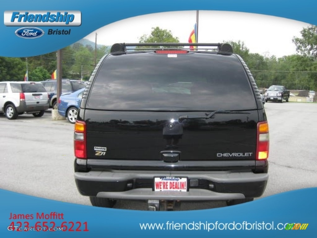 2003 Suburban 1500 Z71 4x4 - Black / Gray/Dark Charcoal photo #7