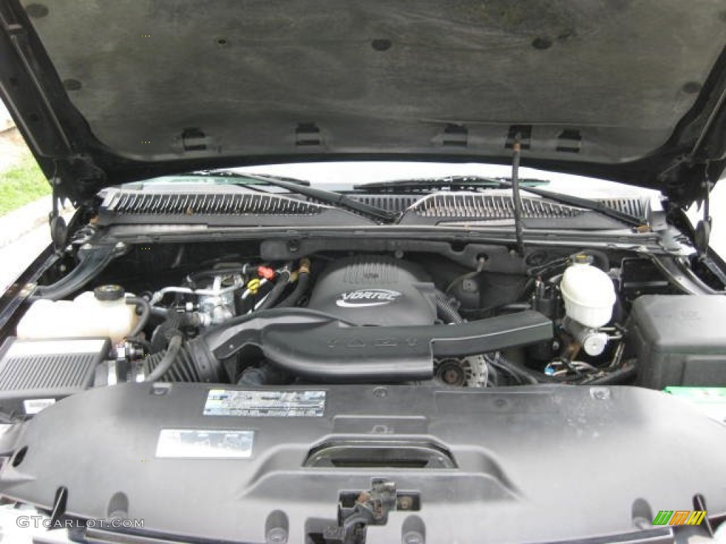 2003 Suburban 1500 Z71 4x4 - Black / Gray/Dark Charcoal photo #11