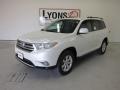 2011 Blizzard White Pearl Toyota Highlander   photo #1