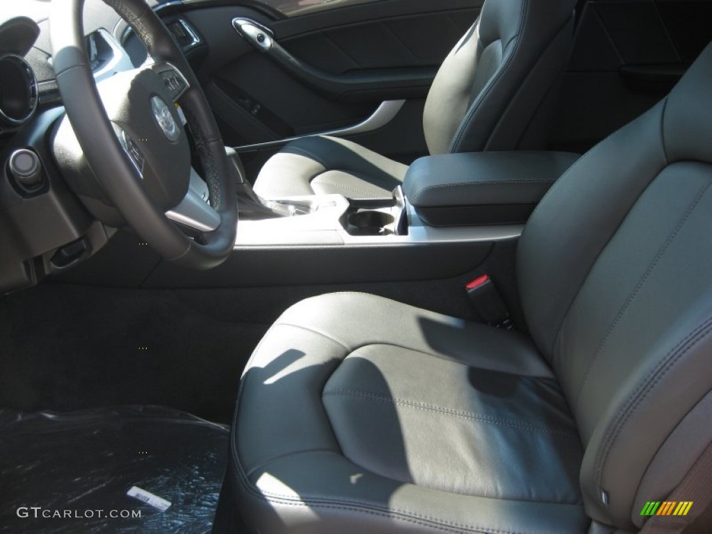 Ebony/Ebony Interior 2012 Cadillac CTS Coupe Photo #53249191