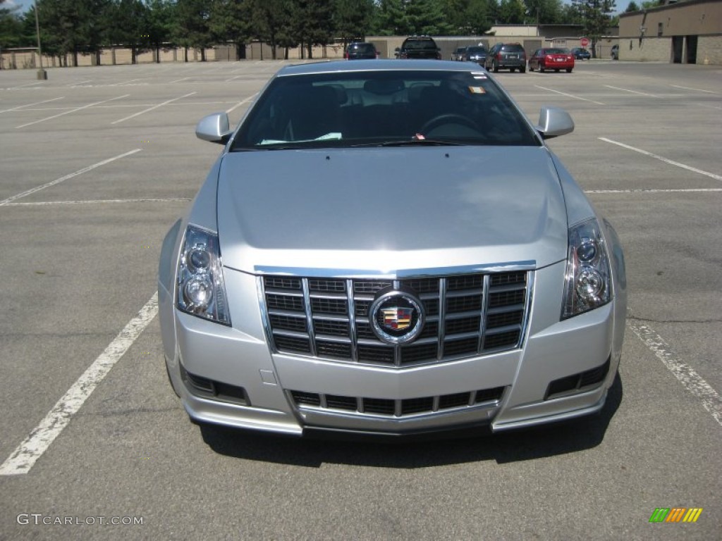 Radiant Silver Metallic 2012 Cadillac CTS Coupe Exterior Photo #53249206
