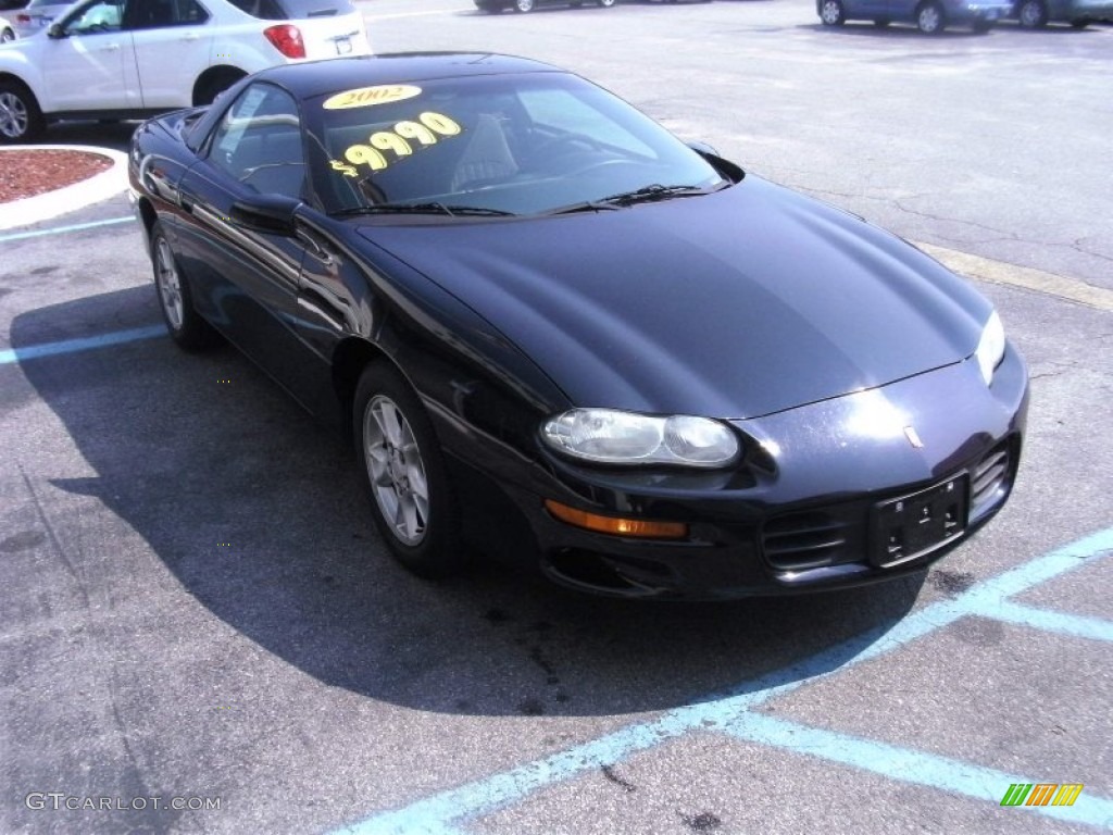 Onyx Black 2002 Chevrolet Camaro Coupe Exterior Photo #53249770
